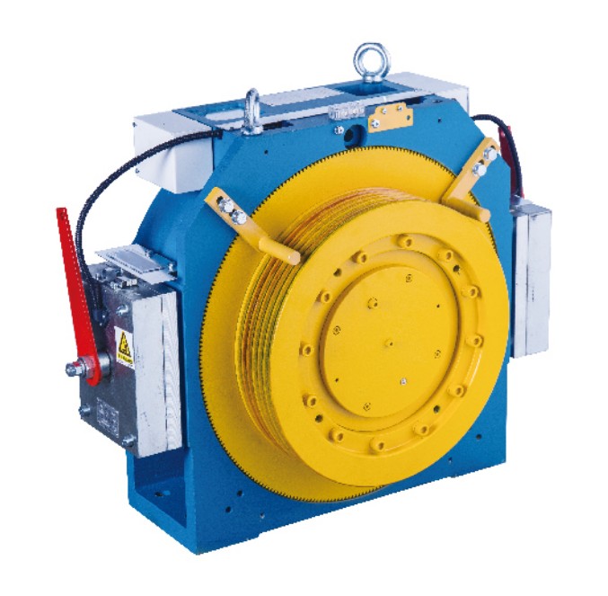 Gearless Traction Machine Elevator Small Machine Room