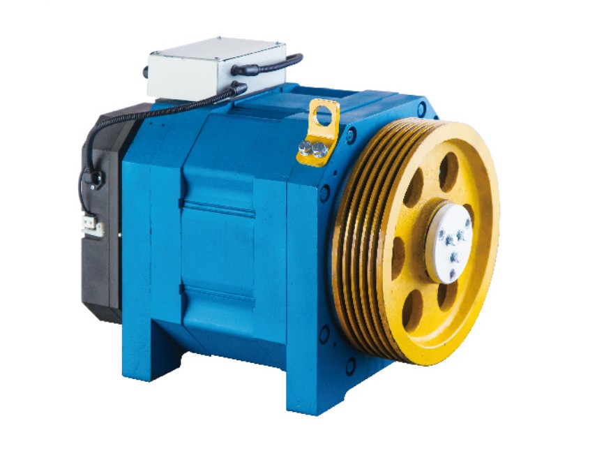 Elevator Motor Gearless Traction Machine With Good Quality