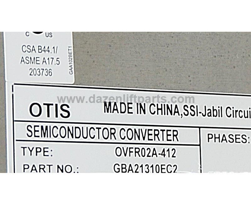 Otis Inverter ​GBA21310EC2 OVFR02A-412