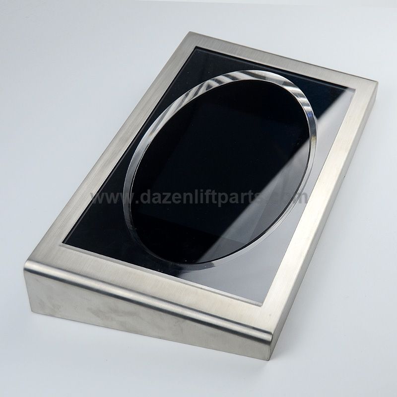 Otis Hall Displays a 10.4-inch LED Screen With a Square and Round Crystal Panel