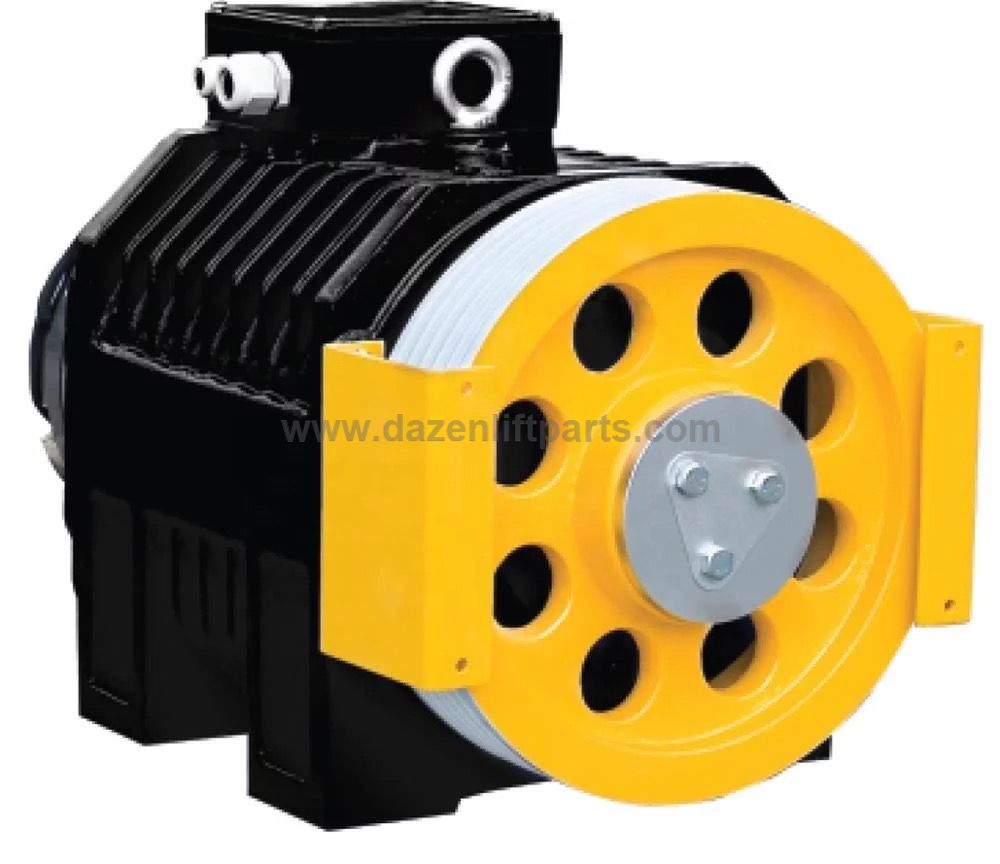 Torin Gearless Motor Elevator Traction Machine From China